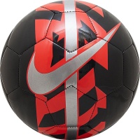 Мяч футбольный NIKE React р. 5 черно-красный