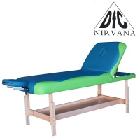 Массажный стационарный стол DFC Nirvana Superior 2, бирюзовый/зеленый