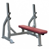Олимпийская горизонтальная скамья для жима, со стойками Impulse Functional IFOFB